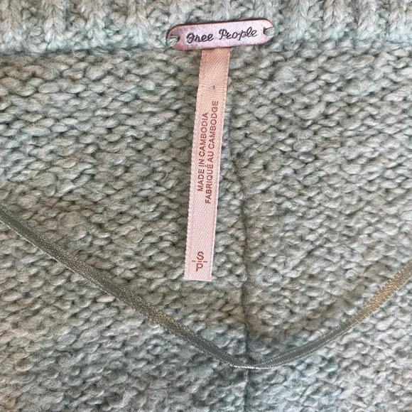 New With Tags Free People Brookside Tunic Sweater - Picture 6 of 9